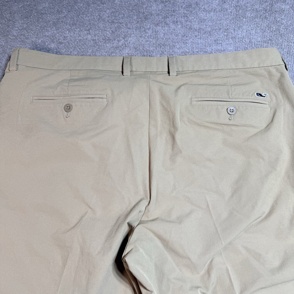 Vineyard Vines 40x32 Performance Pants‎ Men's Khaki 1P001094 Stretch Chino - Picture 12 of 16